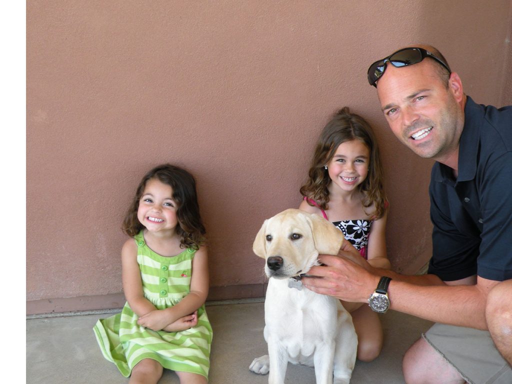 A puppy learning potty training routine with Doggie Steps Dog Training puppy potty training chandler az